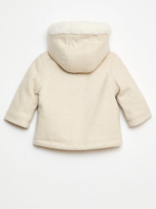 Casaco estilo lã - Kiabi