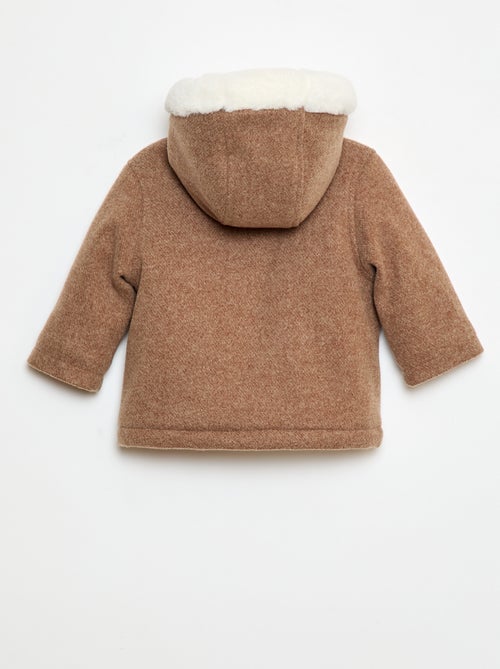 Casaco estilo lã - Kiabi