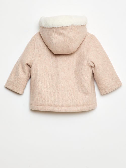 Casaco estilo lã - Kiabi