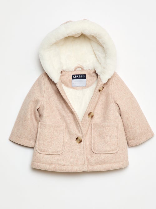 Casaco estilo lã - Kiabi