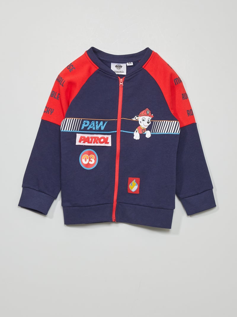 Casaco estilo teddy 'Patrulha Pata' Azul Marinho - Kiabi