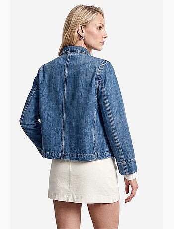 Casaco feminino de algodão tencel dilvin