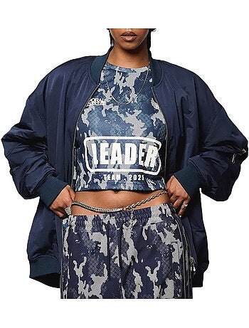 Casaco Feminino Kaporal Vadas Azul Marinho
