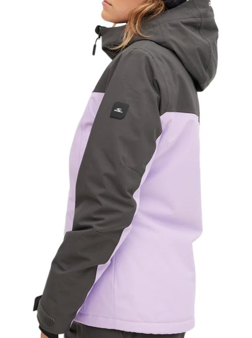 Casaco feminino o'neill aplite roxo/cinzento escuro - Kiabi