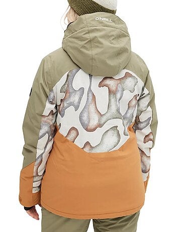 Casaco Feminino O'Neill Carbonite Laranja/Caqui