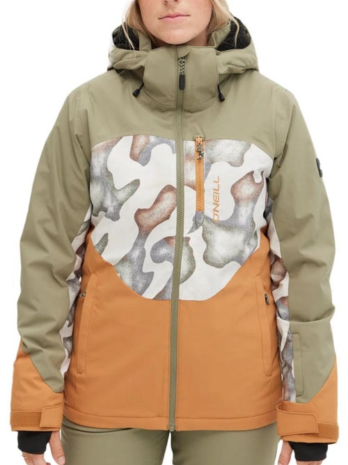 Casaco Feminino O'Neill Carbonite Laranja/Caqui - Kiabi
