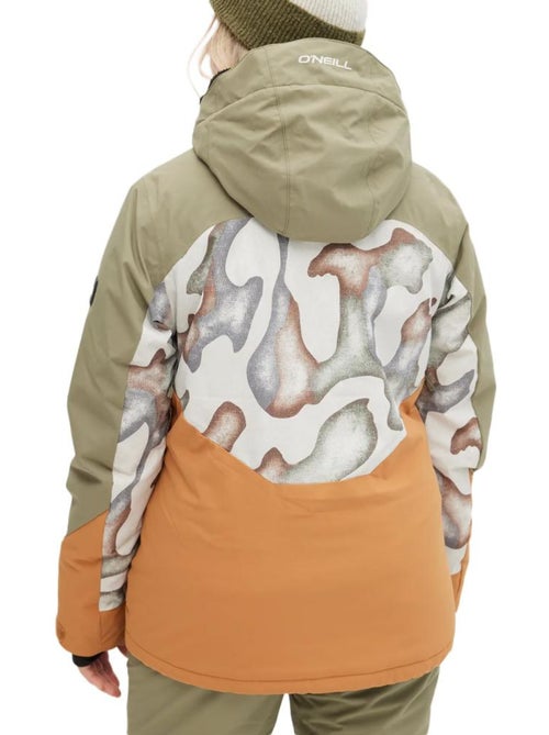 Casaco Feminino O'Neill Carbonite Laranja/Caqui - Kiabi