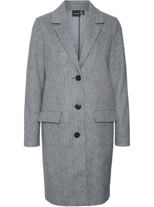Casaco feminino vero moda becca preto/cinzento - Kiabi Casaco feminino vero moda becca preto/cinzento - Kiabi