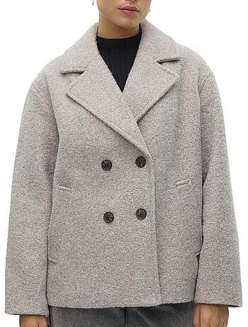 Casaco Feminino Vero Moda Elite Bella Cinzento Claro