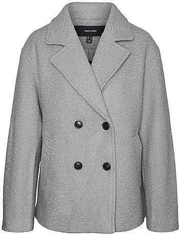 Casaco Feminino Vero Moda Elite Bella Cinzento Claro