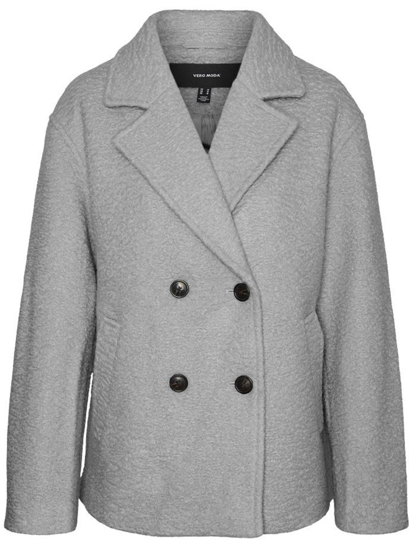 Casaco Feminino Vero Moda Elite Bella Cinzento Claro Cinza-prateado - Kiabi