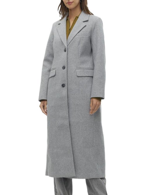Casaco feminino vero moda milan cinzento claro - Kiabi Casaco feminino vero moda milan cinzento claro - Kiabi