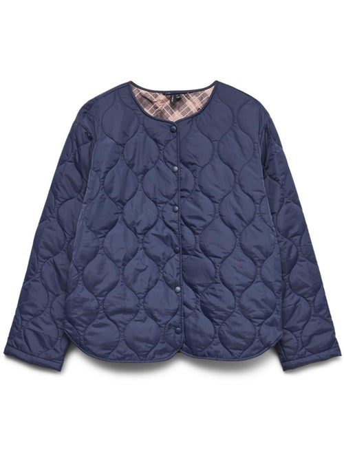 Casaco Feminino Vero Moda Sabine Azul-Marinho - Kiabi Casaco Feminino Vero Moda Sabine Azul-Marinho - Kiabi