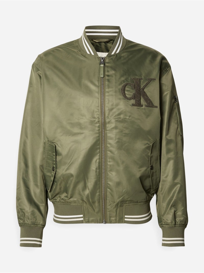 Casaco Fino cónico - Calvin Klein Verde escuro - Kiabi