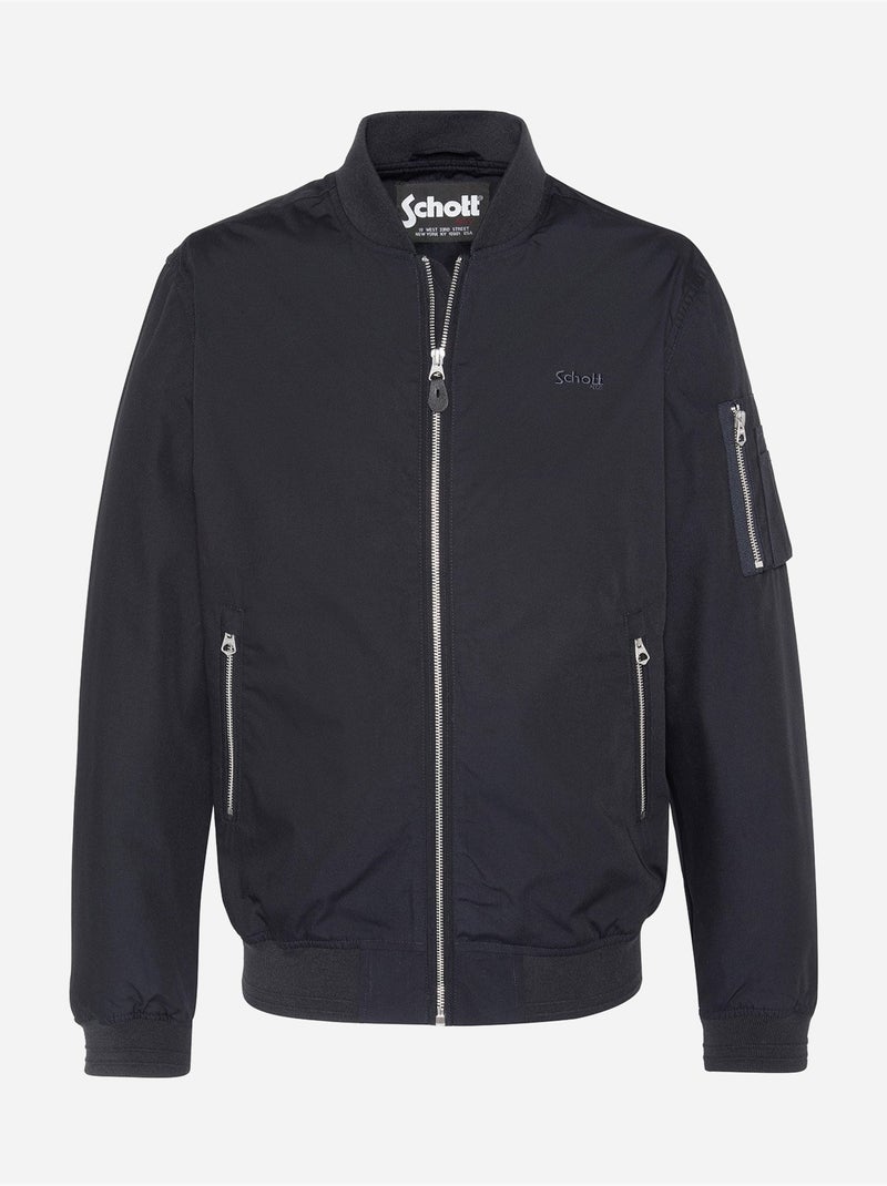 Casaco Fino cónico - Schott Azul - Kiabi