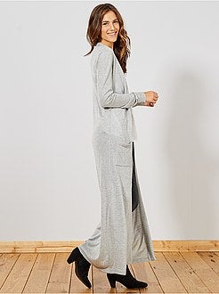 Casaco fino muito comprido - Kiabi