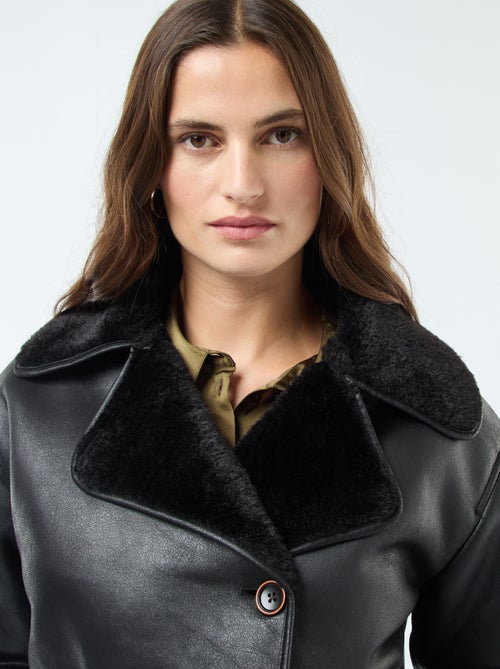 Casaco forrado estilo aviador - Kiabi