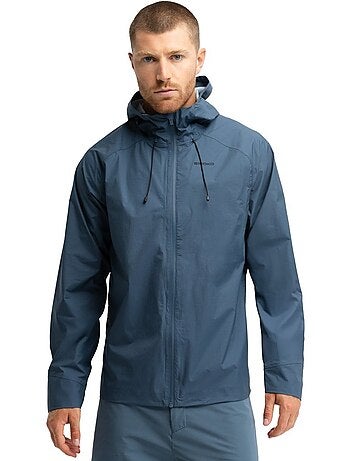 Casaco impermeável de bikepacking para homem
