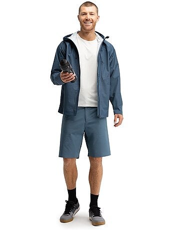 Casaco impermeável de bikepacking para homem