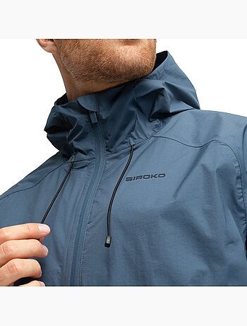 Casaco impermeável de bikepacking para homem