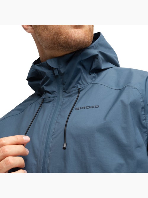 Casaco impermeável de bikepacking para homem - Kiabi