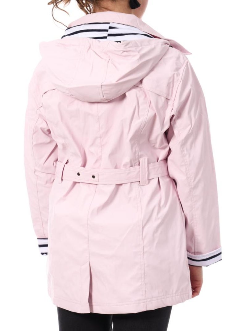 Casaco impermeável rosa para mulher win's sable Rosa - Kiabi