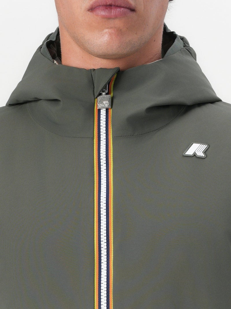 Casaco Jack St Warm Double - K-Way Cáqui - Kiabi
