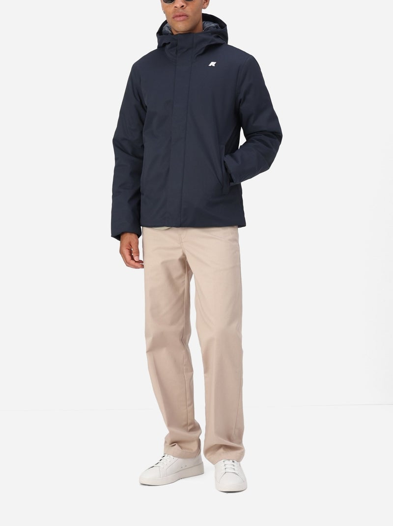 Casaco jacko twill marmotta - k-way Azul escuro - Kiabi
