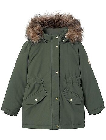 Casaco Kaki Claro para Menina Name It Marlin