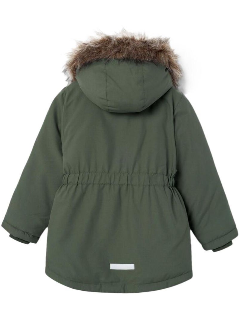 Casaco Kaki Claro para Menina Name It Marlin Verde cáqui claro - Kiabi