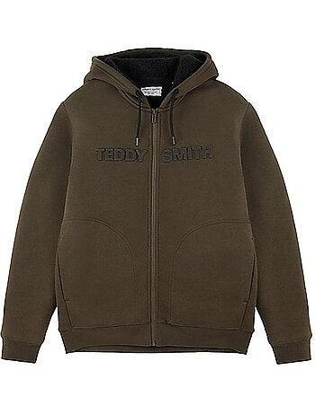 Casaco Kaki com Fecho para Homem Teddy Smith Giclass