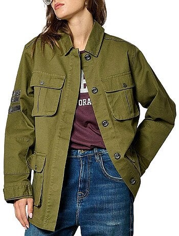 Casaco Kaki Feminino Kaporal SILEX