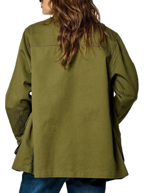 Casaco Kaki Feminino Kaporal SILEX - Kiabi