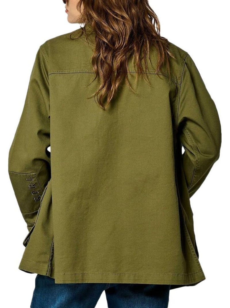 Casaco Kaki Feminino Kaporal SILEX Verde cáqui claro - Kiabi