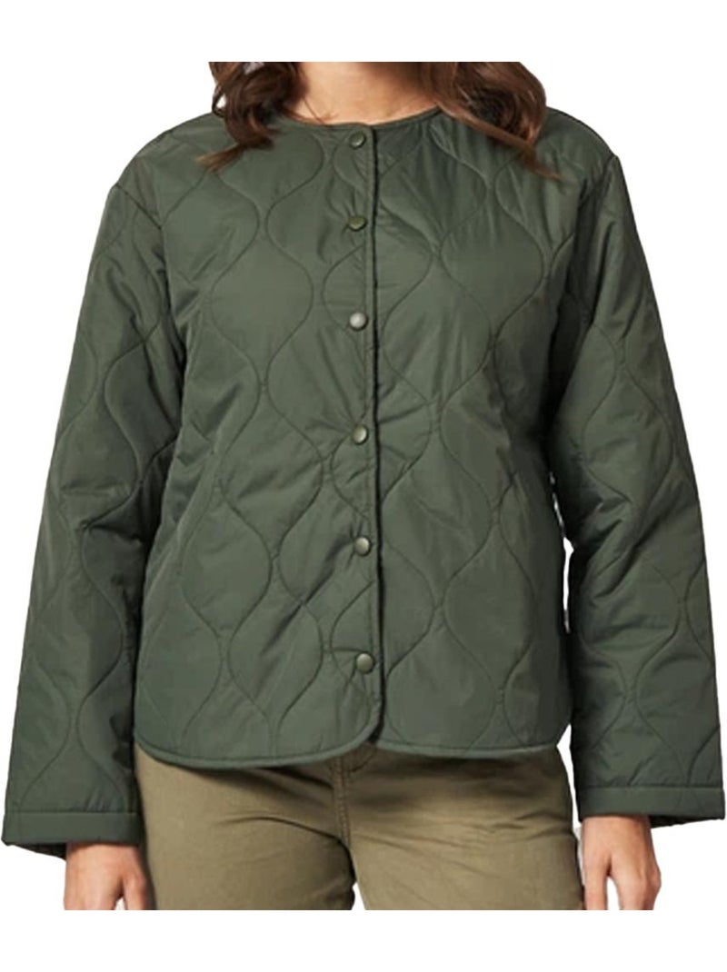 Casaco Kaki Feminino Vero Moda Sabine Verde - Kiabi