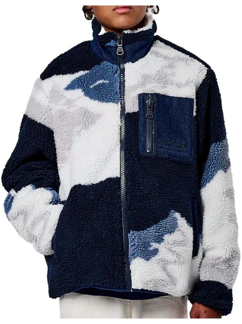 Casaco Kaporal Oker para Menino Branco/Azul Azul - Kiabi