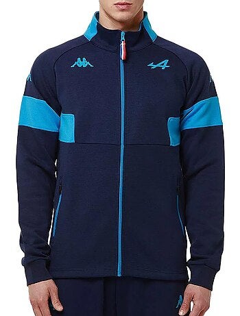Casaco kappa adofre azul-marinho para homem