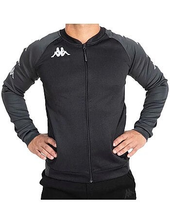 Casaco de futebol kappa verone para homem azul/azul escuro