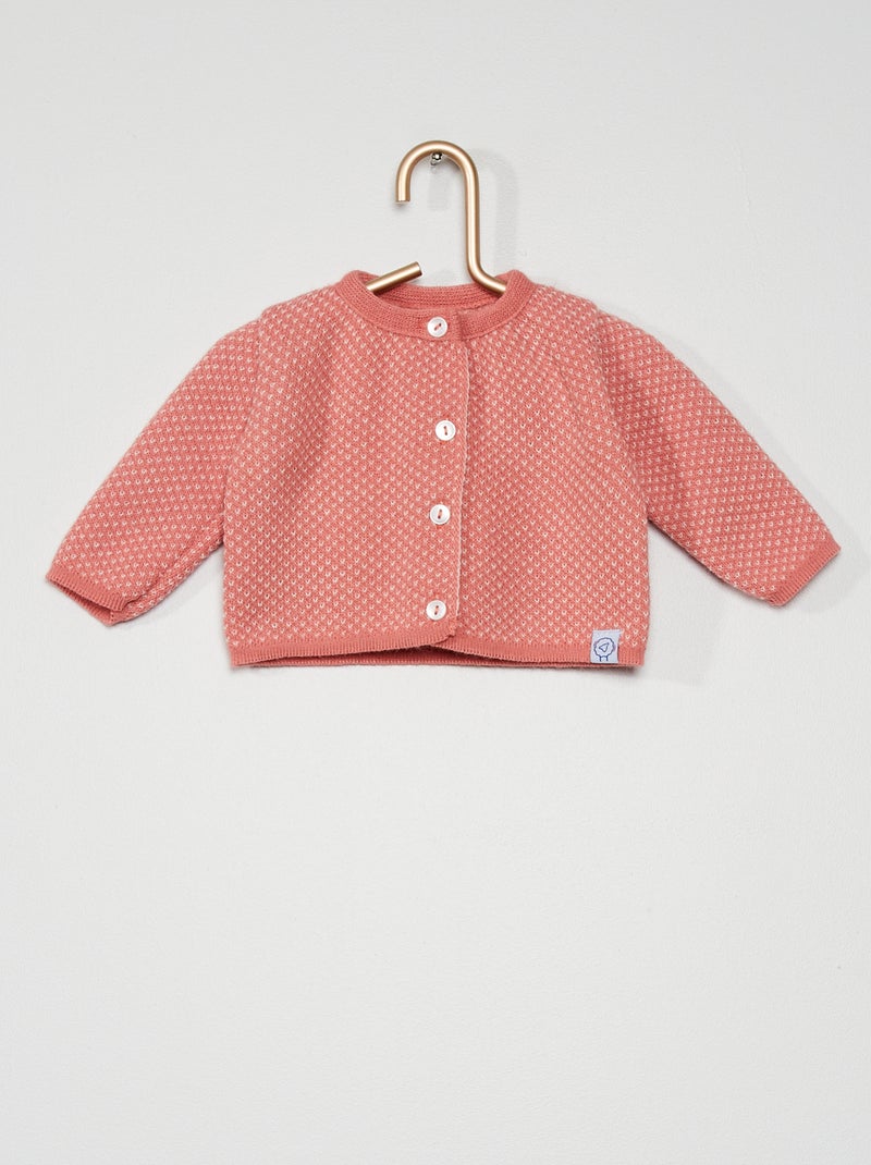 Casaco 'La Manufacture de Layette' ROXO - Kiabi