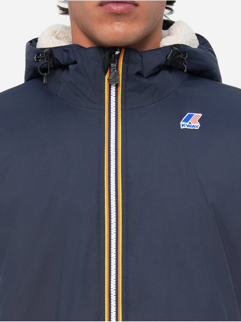 Casaco LE VRAI 4.0 EIFFEL EAST ORSETTO - K-Way Azul escuro - Kiabi