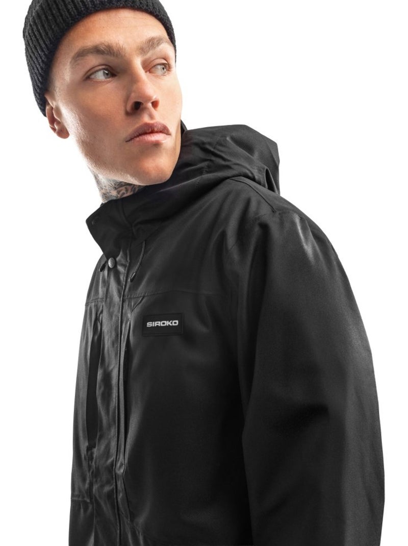 Casaco lifestyle para homem Preto - Kiabi