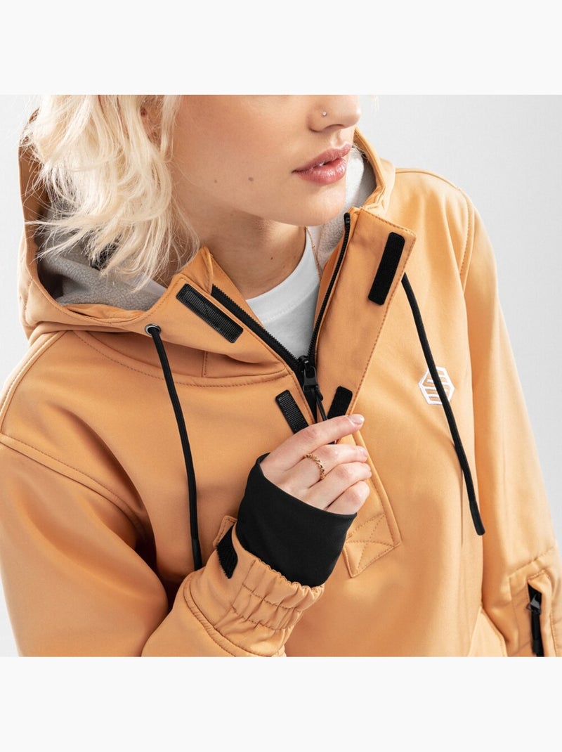 Casaco lifestyle para mulher Amarelo - Kiabi