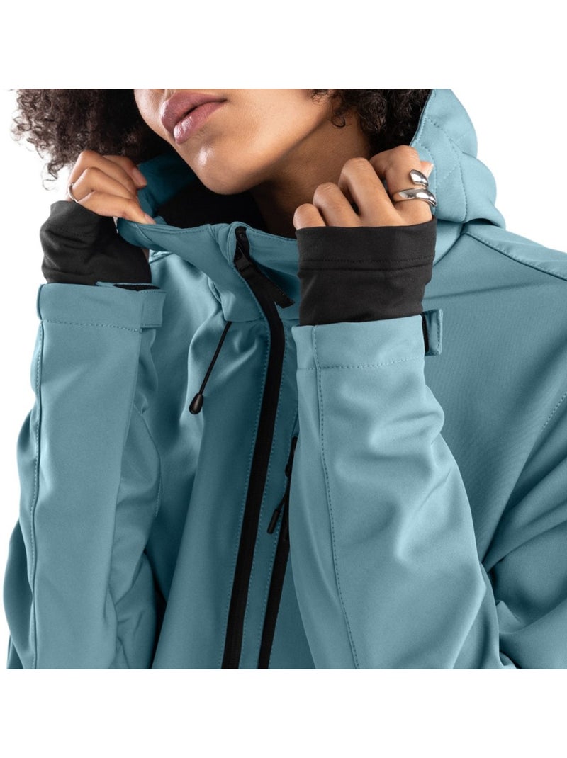 Casaco lifestyle para mulher Azul-petróleo - Kiabi