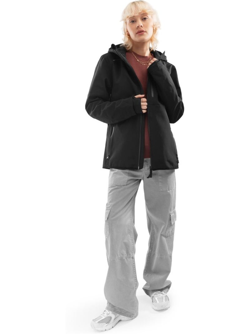 Casaco lifestyle para mulher Preto - Kiabi
