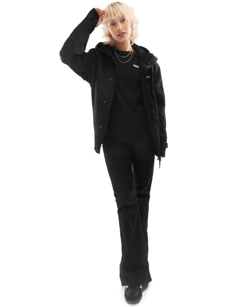 Casaco lifestyle para mulher Preto - Kiabi