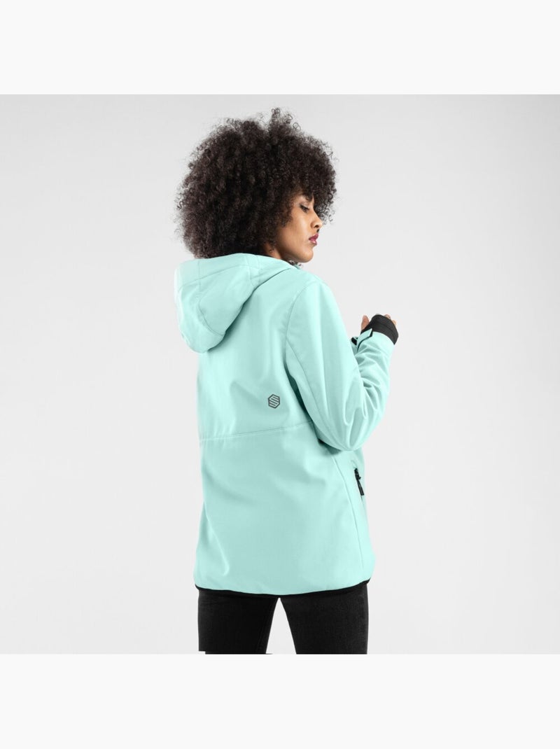 Casaco lifestyle para mulher Turquesa - Kiabi