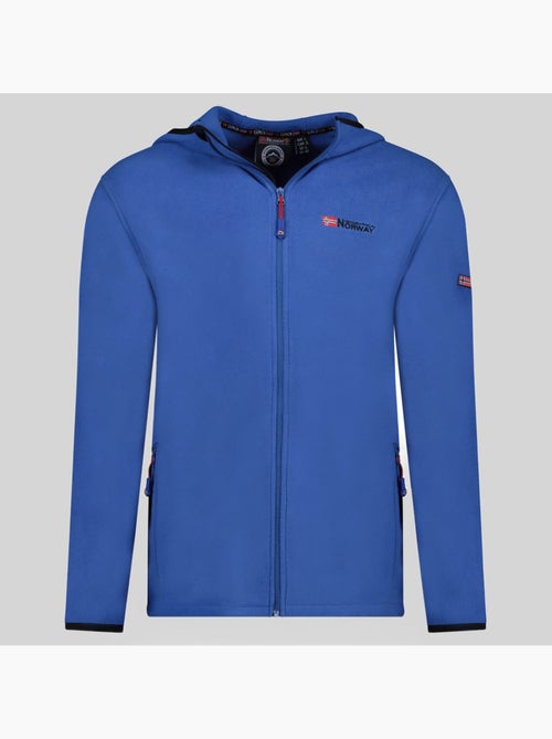 Casaco micro-polar com capuz unicia – geographical norway - Kiabi