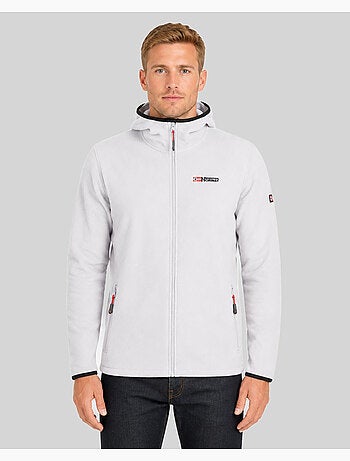 Casaco micro-polar com capuz unicia – geographical norway