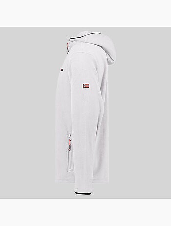 Casaco micro-polar com capuz unicia – geographical norway