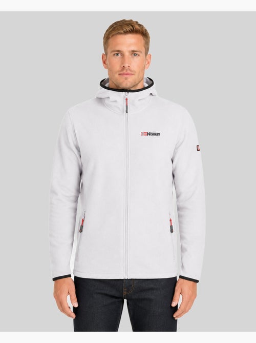 Casaco micro-polar com capuz unicia – geographical norway - Kiabi